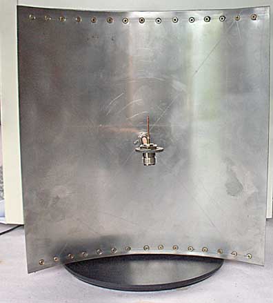 Cylindrical parabolic reflector, version 2