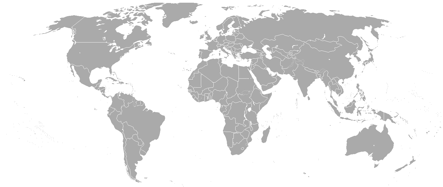 world map outline with countries png